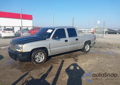 2005 Chevrolet Silverado 1500 Ls из США, поврежденный, VIN 2GCEC13T751193283